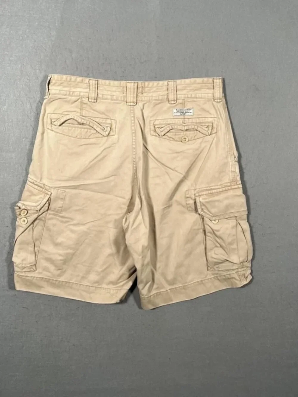Polo Ralph Lauren Light Brown Cargo Shorts Utility Casual W34